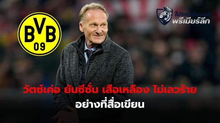 Hans-Joachim Watzke is pleased with Borussia Dortmund's performance in reaching the Champions League semi-finals this season.